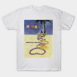 Vintage Travel - Hawaii (American Airlines) T-Shirt